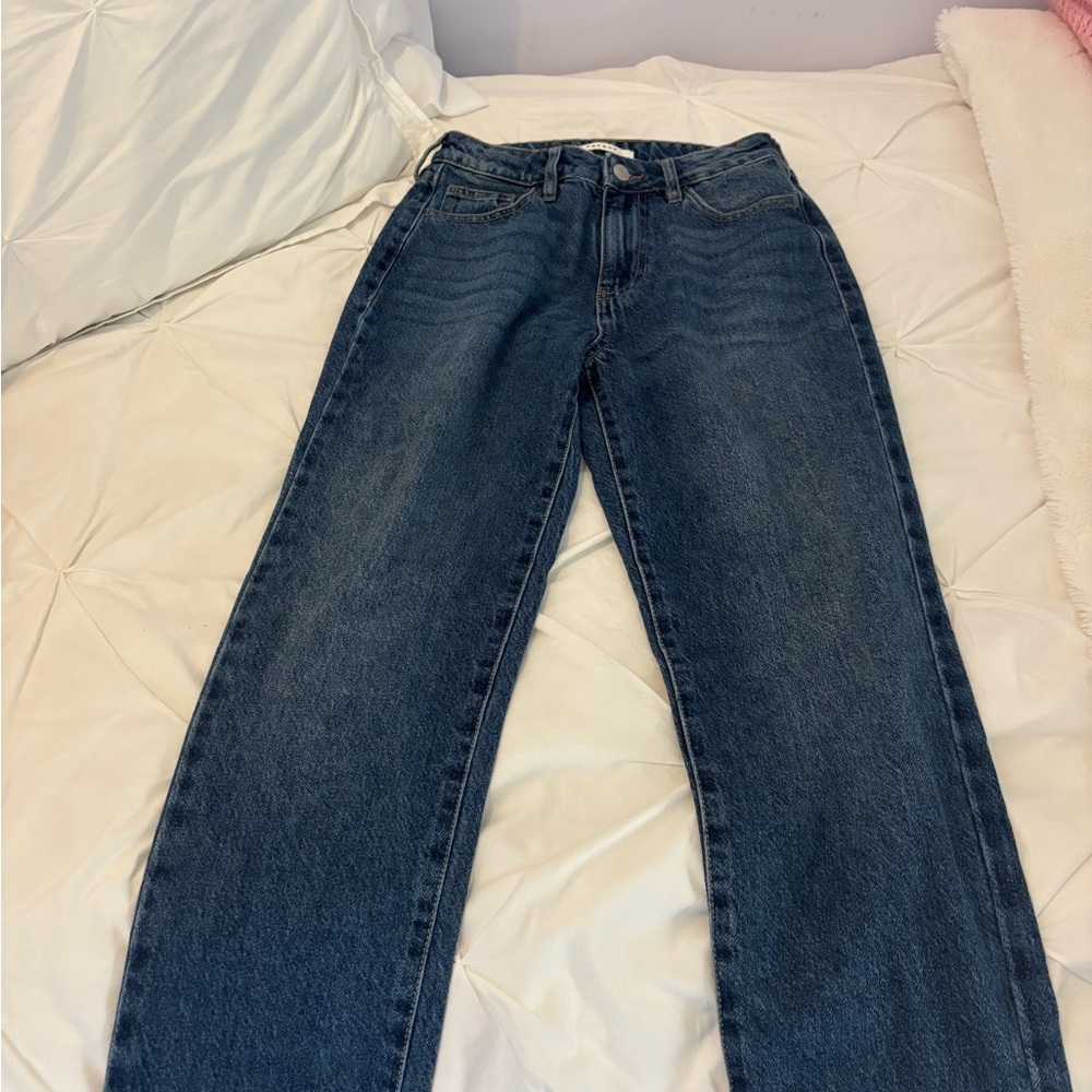 PacSun Women's High Rise Jeans - Dark Blue